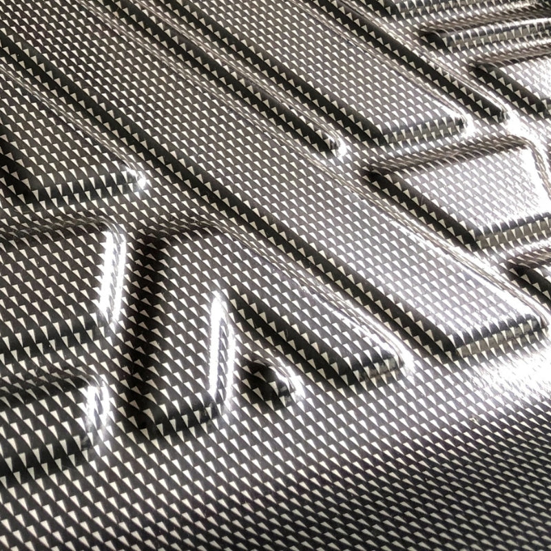 Model Y 3D Carbon Fiber Pattern All-Weather TPE Floor Mats-3PCS
