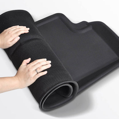 Model 3 Lightweight No Pattern Weather All-Weather TPE+XPE Foot Mats-6PCS