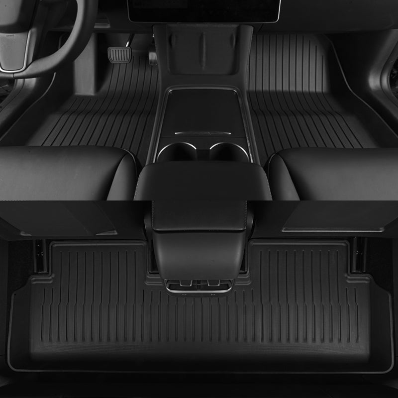 Model 3 3D Original Style All-Weather TPE Foot Mats-6PCS
