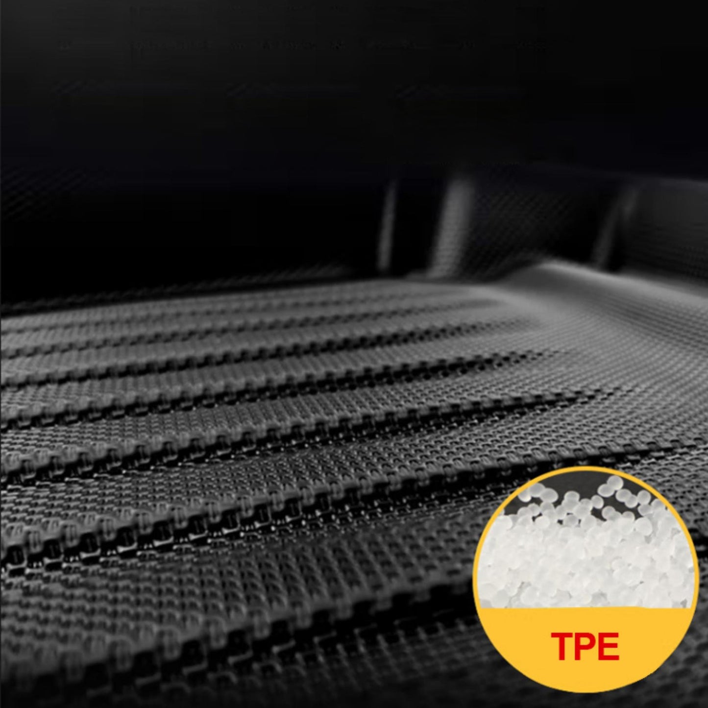 Model Y 3D Thickened Diamond Pattern All-Weather TPE Floor Mats-3PCS