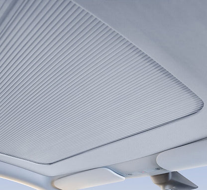 Space Aluminum Retractable Sunroof Sunshade