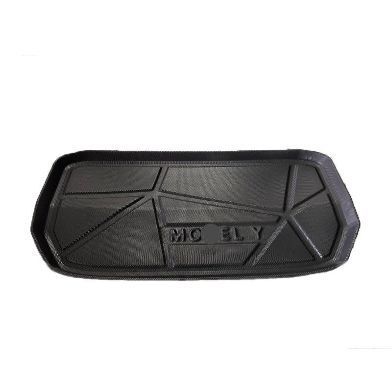 3D Diamond Pattern All-Weather TPE Front Storage Box Mat