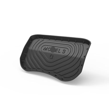 Model 3 3D Thickened Diamond Pattern All-Weather TPE Floor Mats-6PCS