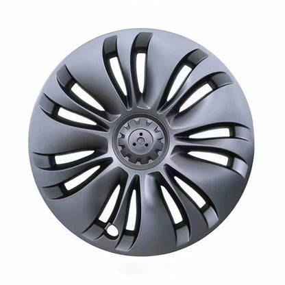 FITKMH 4PCS Wheel Hubcaps For Tesla Model Y 2021-2023, 19Inch Performance Replacement，Full Rim Cover, Upgrade Accessories
