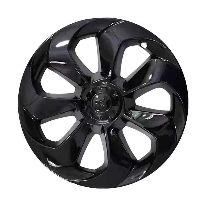 FITKMH ABS wheel hubcaps,Only for Tesla Model Y 2021-2023, 19Inch-Big Blade Style-Variety* (4PCS) ,3Colors Options