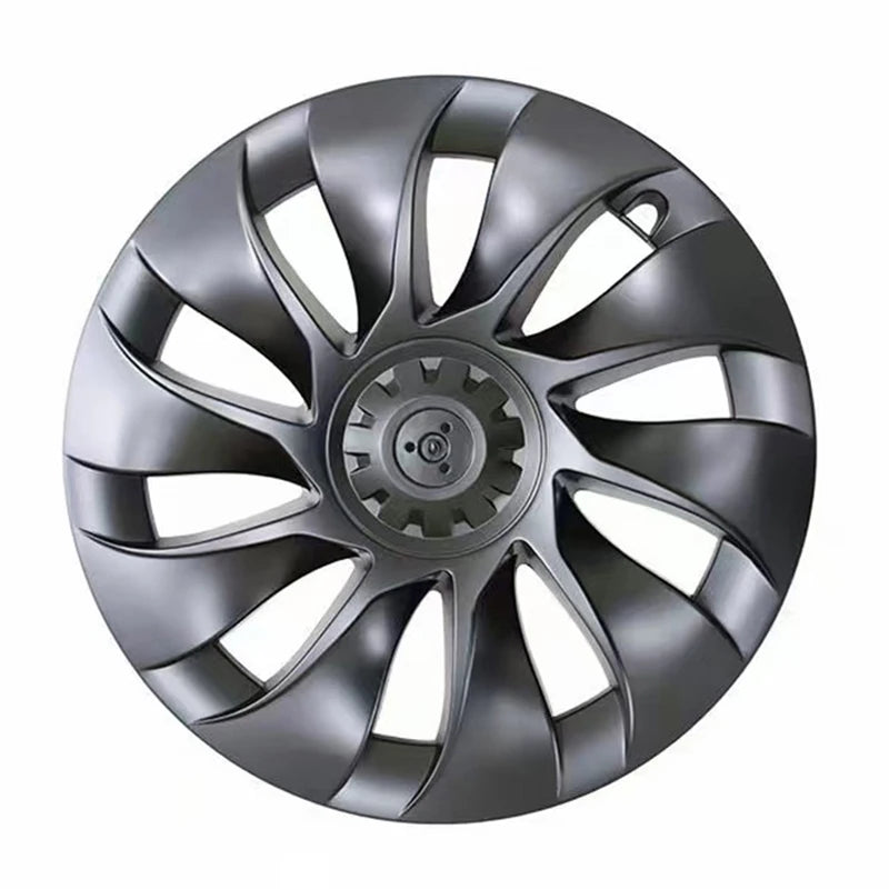 FITKMH Tesla Model Y Hubcaps-20 Inch Wheel Covers Replacement, Compatible with Model Y 2021-2023, Whirlwind Style, 4PCS