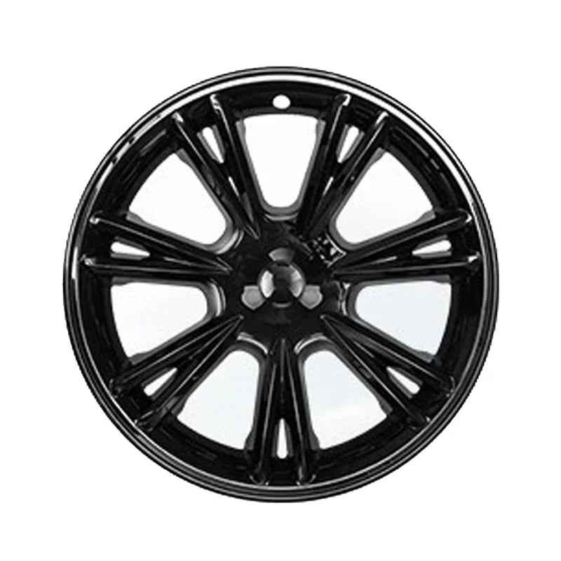 FITKMH Wheel Hub Covers For Tesla Model Y 2021-2023, 19 inch Hubcaps Replacement, ABS Tesla Accessories 4 pcs Full Wrapped