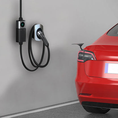 FITMPH EV Charger Cable Holder for US Tesla, with Wall Box Cable Organizer, only for US Tesla owners, NACS EV Cable Organizer