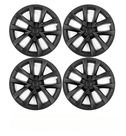 FITKMH Model 3 Hubcaps,18'' Model S Plaid Arachnid Wheels Version covers, Compatible with Model 3 Accessories 2017-2023 Hubcaps