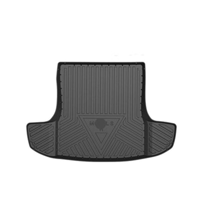 Model S 3D Thickened Diamond Pattern All-Weather TPE Floor Mats-5PCS