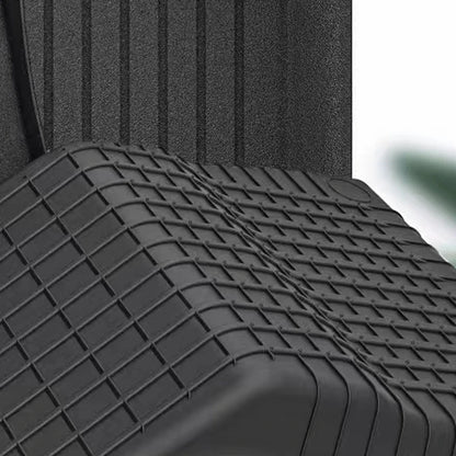 FITKMH Car Floor Mats for Tesla Model 3 2017-2024,100% TPE eco-friendly material, All-Weather Floor Mats, With anti slip backing