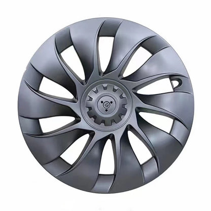 FITKMH Tesla Model Y Hubcaps-20 Inch Wheel Covers Replacement, Compatible with Model Y 2021-2023, Whirlwind Style, 4PCS