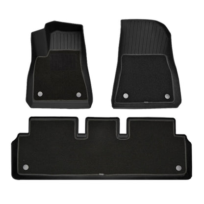 Model 3 3D Original Style All-Weather TPE Foot Mats-Double Layer-6PCS
