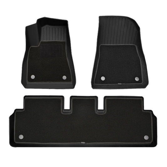 Model 3 3D Original Style All-Weather TPE Foot Mats-Double Layer-6PCS